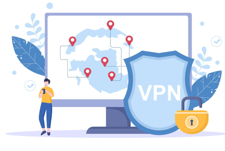 illustration for vpn service